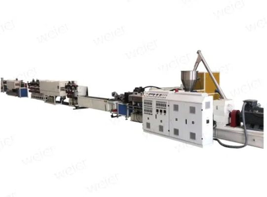 120 - 800 kg/ώρα Η γραμμή εκτόξευσης πλαστικών ταινιών PET με οθόνη αφής