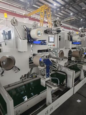 Μηχανή περιτύλιξης πλήρως αυτόματης τύπου μεταγωγικού με εσωτερική περιτύλιξη ιμάντα PP