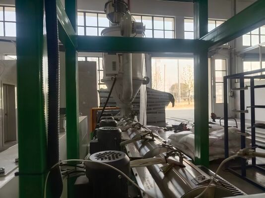 Τεχνικός έλεγχος της τάσης Pp γραμμή παραγωγής ιμάντων με μαγνητικό ρυθμιστή σκόνης σε πραγματικό χρόνο εμφάνιση